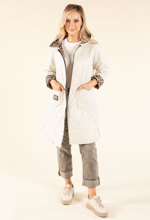 Hooded Quilted Coat
