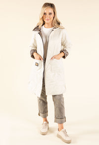 Hooded Quilted Coat