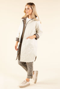 Hooded Quilted Coat