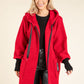 Lana Hooded Boucle Coat