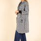 Lana Hooded Boucle Coat