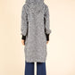 Lana Hooded Boucle Coat