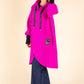Lana Hooded Boucle Coat