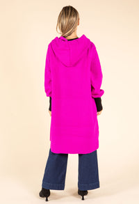 Lana Hooded Boucle Coat