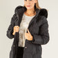 Fur Lined Hooded Coat