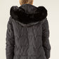 Fur Lined Hooded Coat