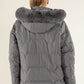 Fur Lined Hooded Coat
