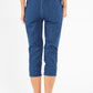 Pull On Denim Capris
