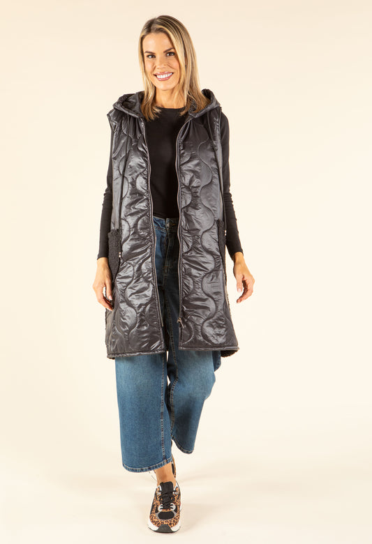 Soft Boucle Longline Gilet