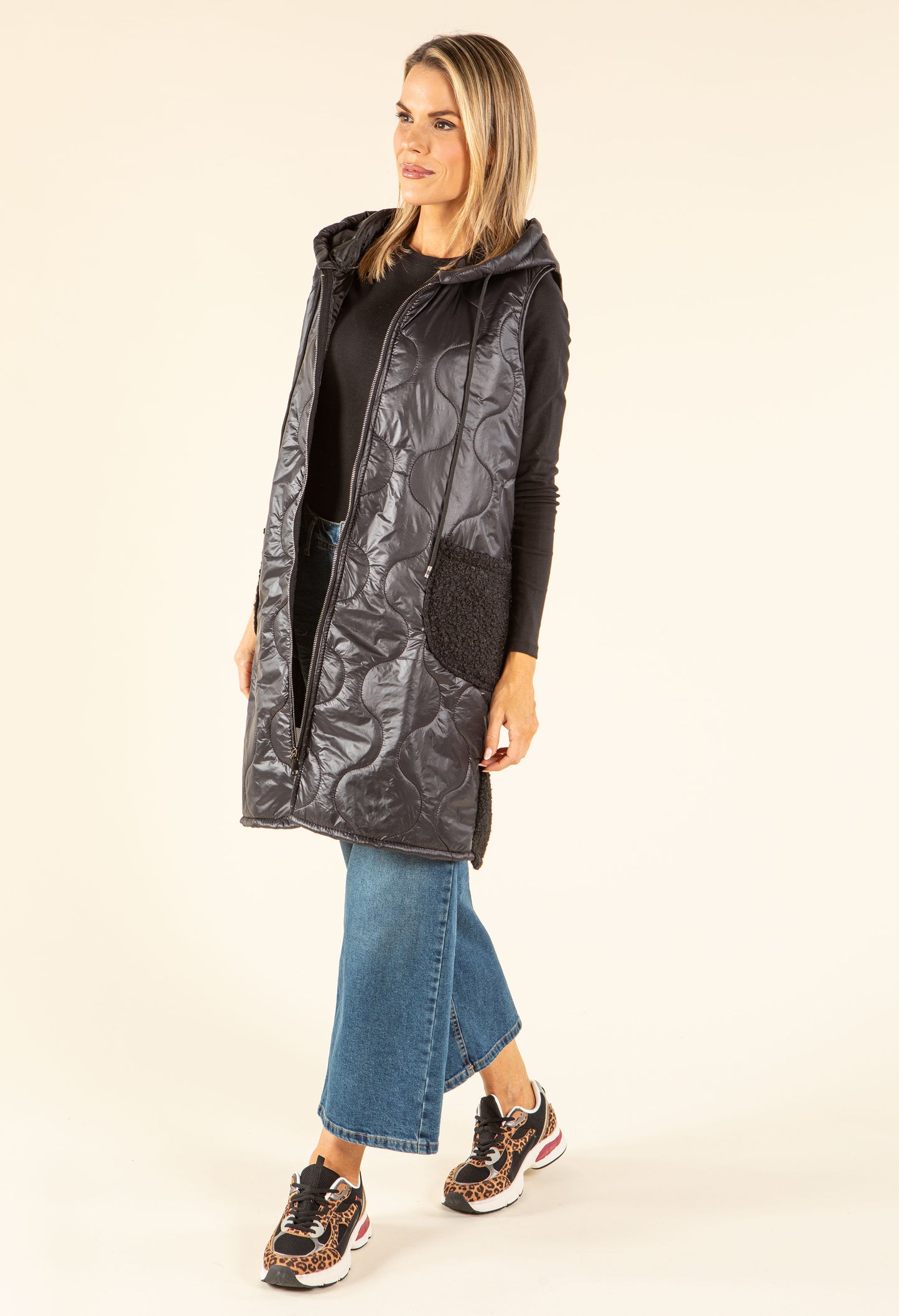 Soft Boucle Longline Gilet