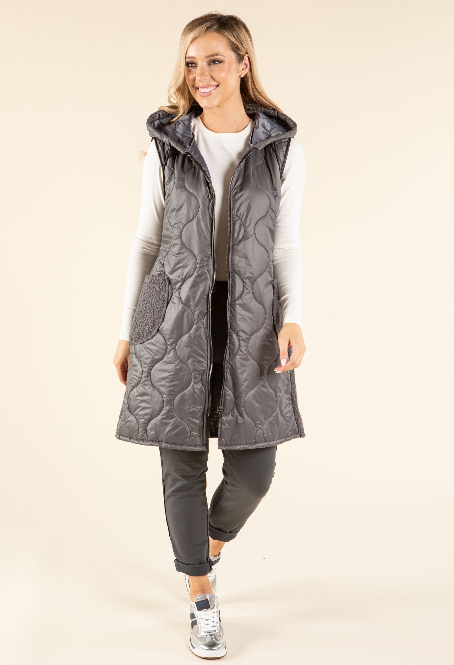 Soft Boucle Longline Gilet