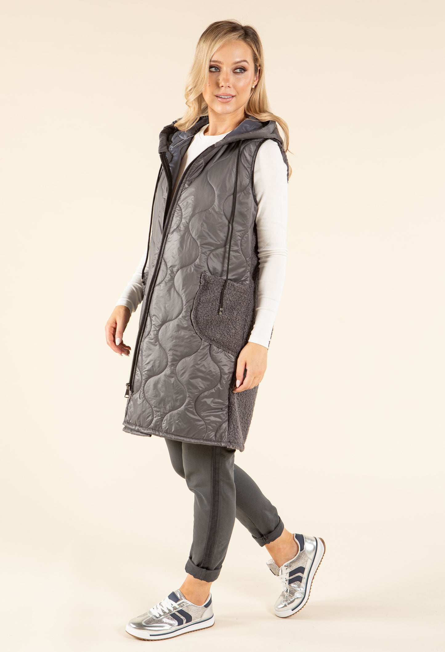 Soft Boucle Longline Gilet