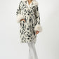 Chic Animal Print Coat