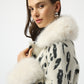 Chic Animal Print Coat