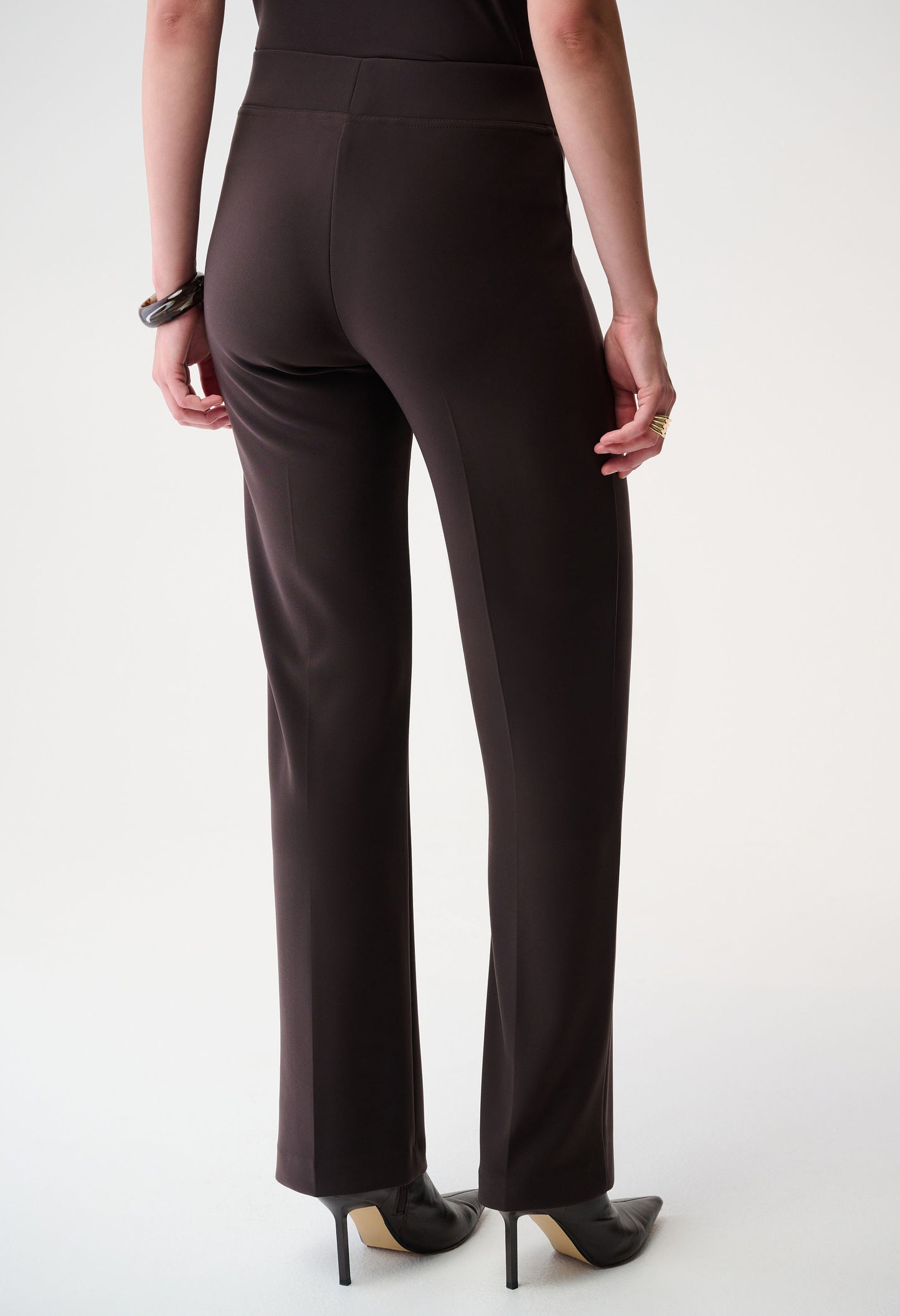 Flare High-waisted Trousers