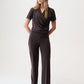 Flare High-waisted Trousers
