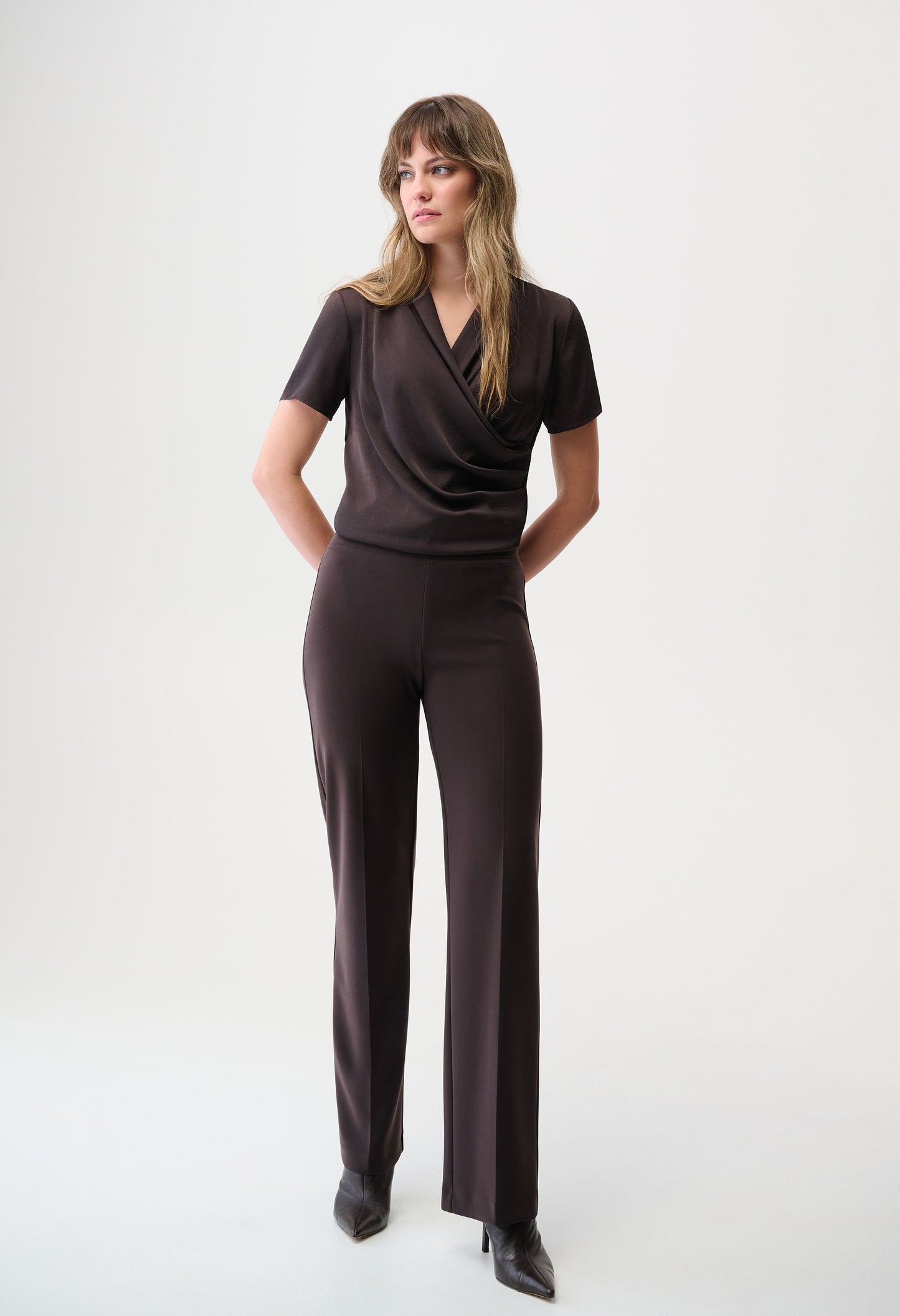 Flare High-waisted Trousers