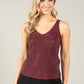 Sparkly V-Neck Top