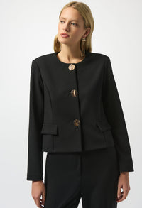 Formal Round Neck Jacket