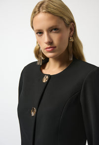 Formal Round Neck Jacket