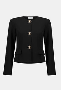 Formal Round Neck Jacket
