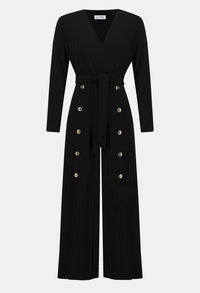 Formal V-neck Jumpsuit