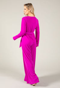 Formal V-neck Jumpsuit