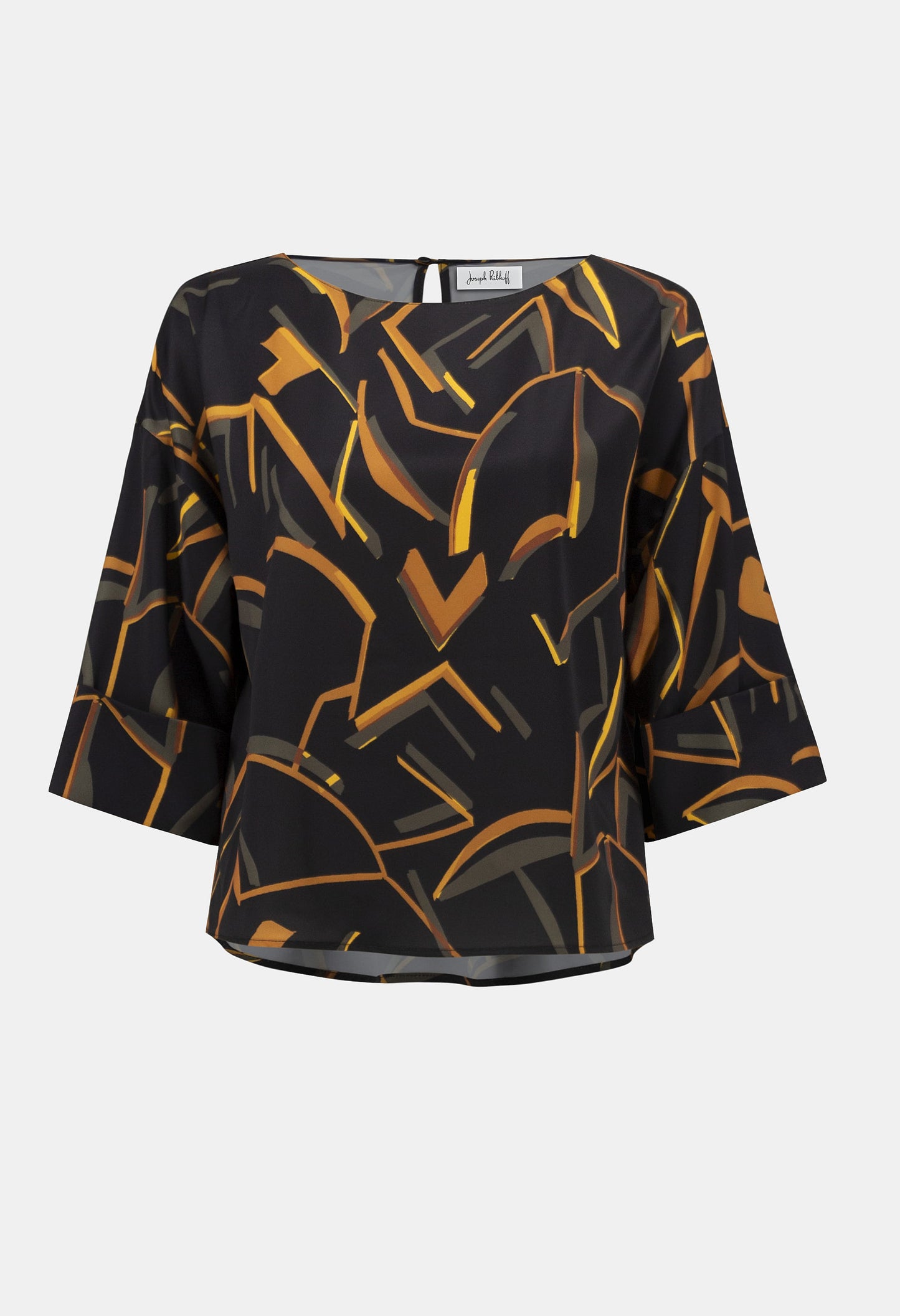 Chic Boat Neck Blouse