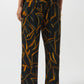High-waisted Abstract Trousers