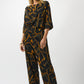 High-waisted Abstract Trousers