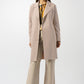 Open Front Belted Trench Coat