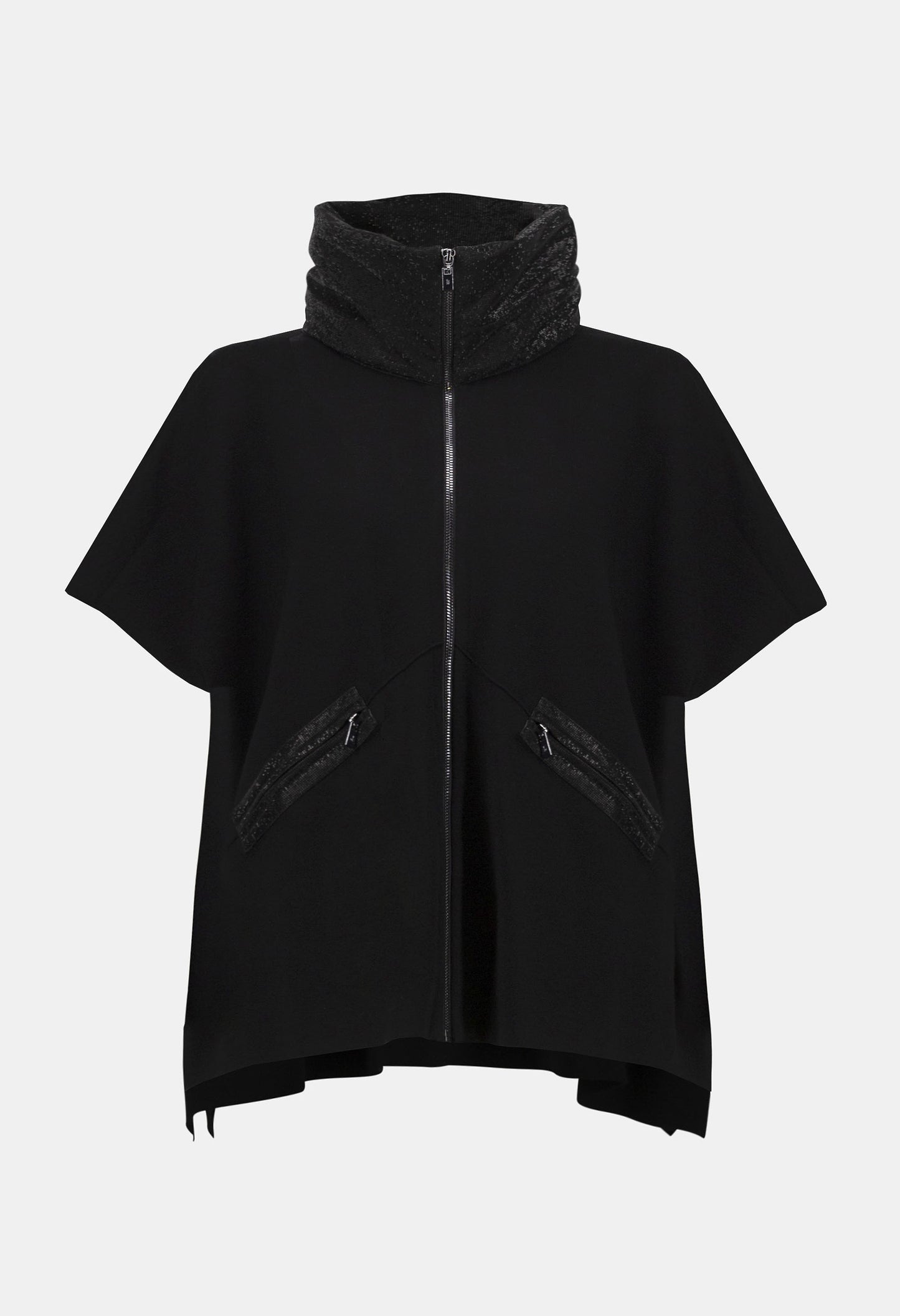 Hip-length Sleeveless Casual Jacket