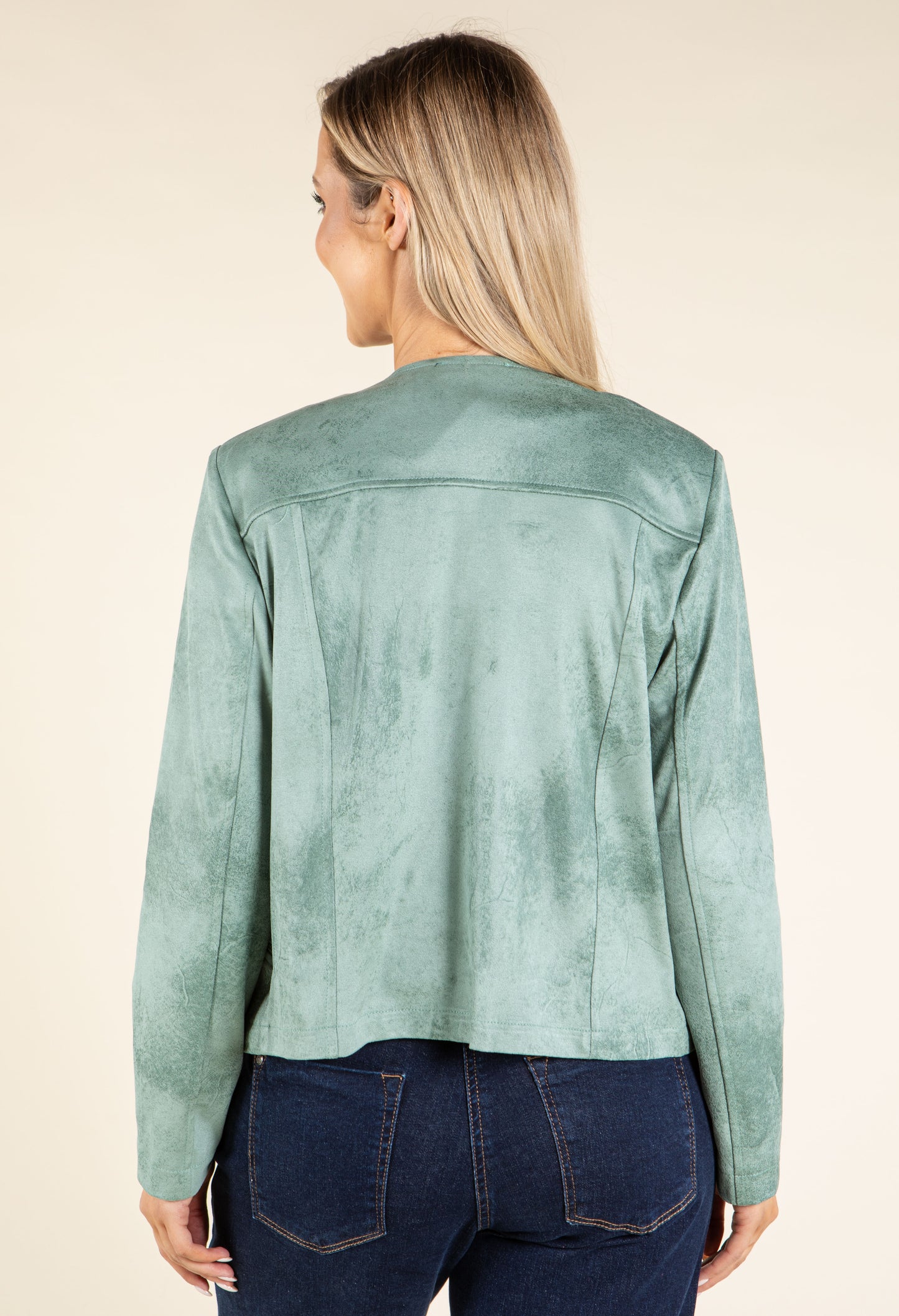 Vintage Leather Look Jacket