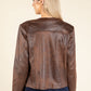 Vintage Leather Look Jacket