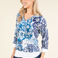 2 in 1 Floral Soft Touch Knit