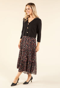 2 in 1 Look Polka Dot Dress