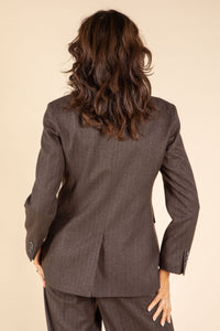 Lisa Pinstripe Blazer