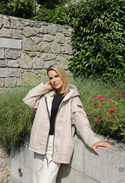 Hooded Quilted Jacket