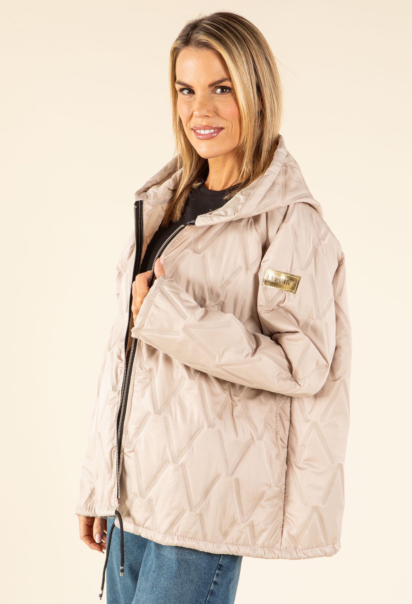 Hooded Quilted Jacket