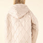 Hooded Quilted Jacket