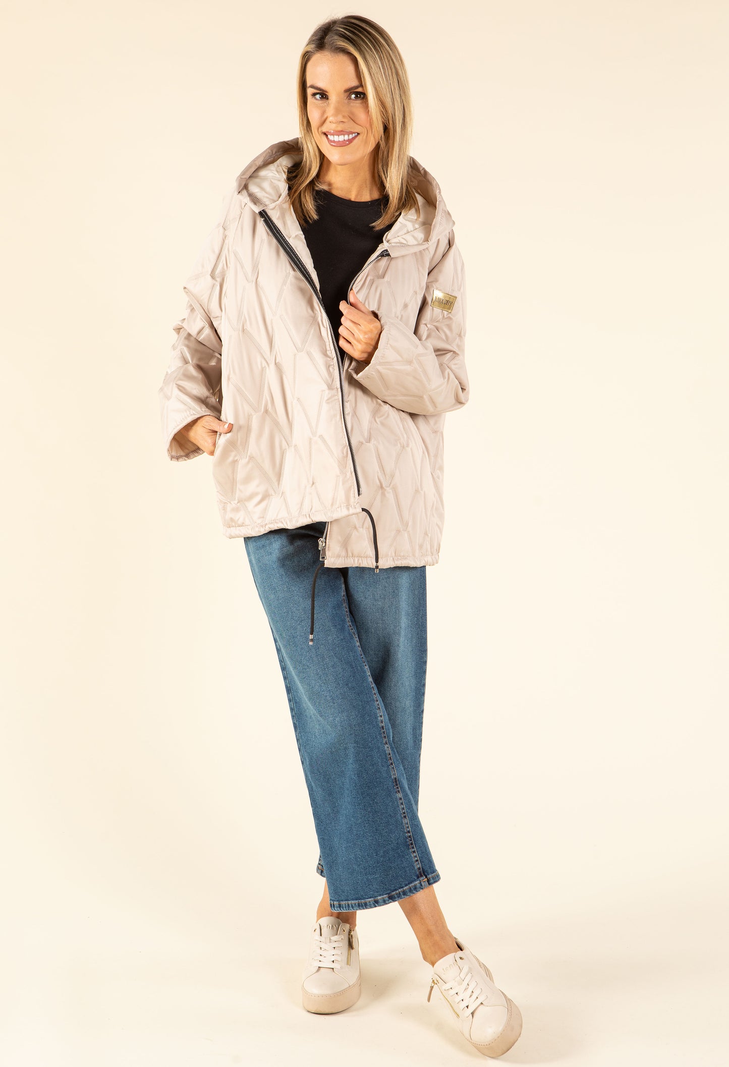 Hooded Quilted Jacket