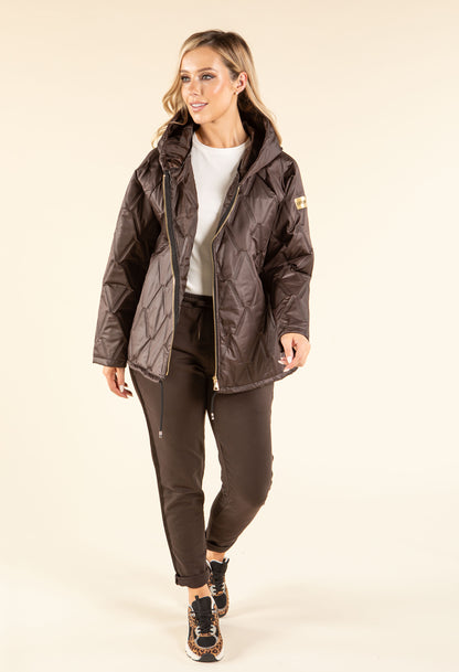 Hooded Quilted Jacket