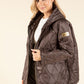 Hooded Quilted Jacket
