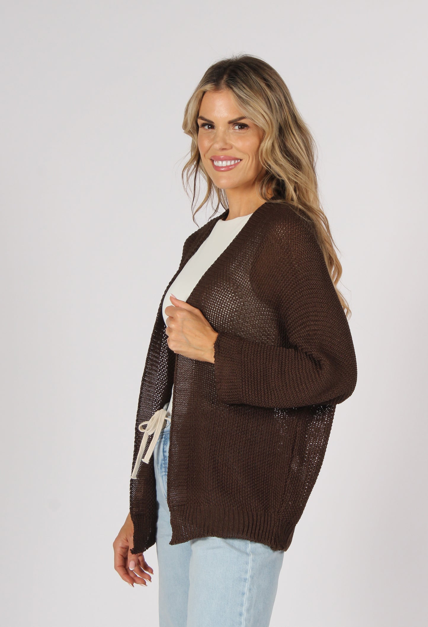 Open Knit Summer Cardigan