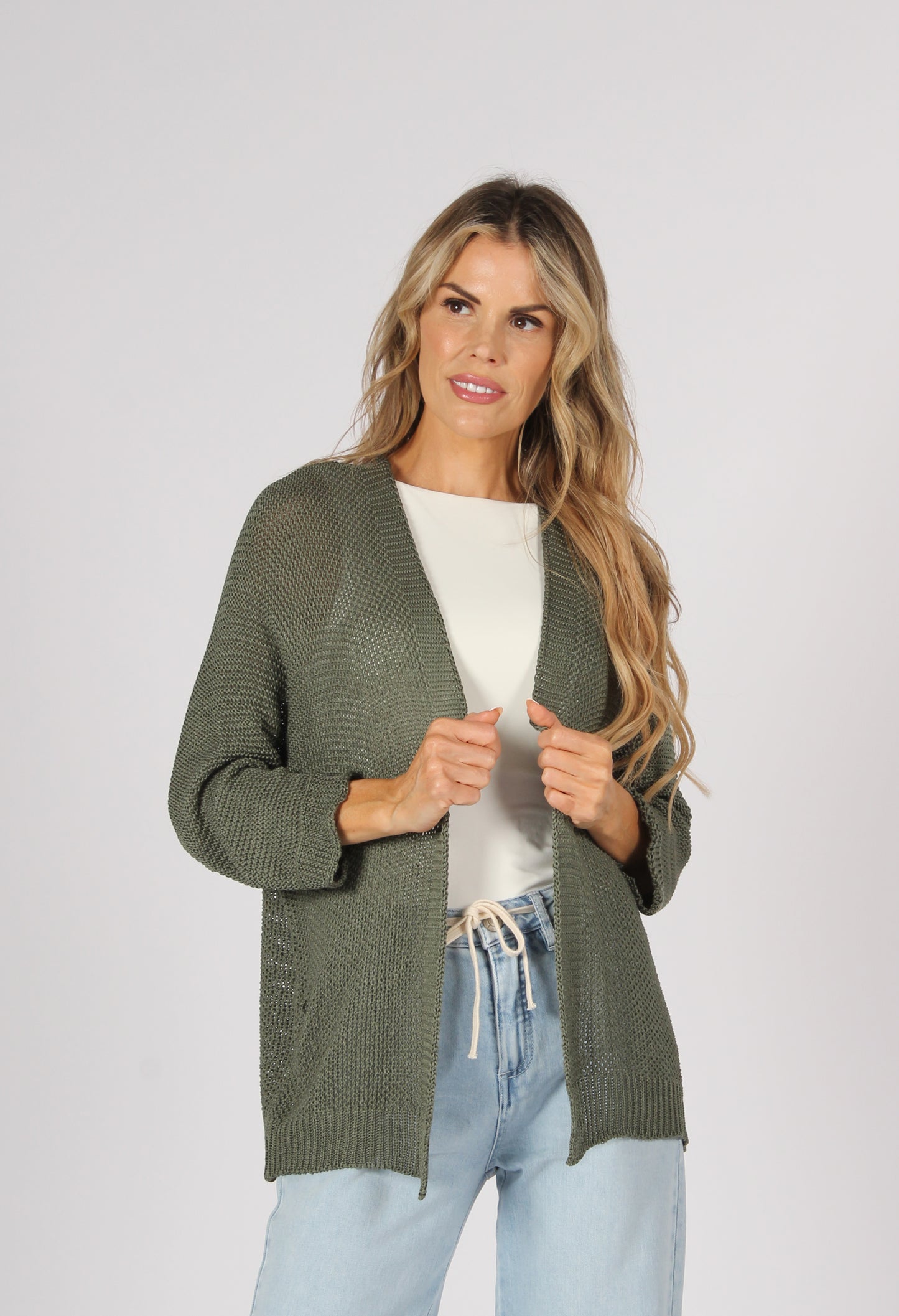 Open Knit Summer Cardigan