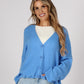 Soft Knit V Neck Cardigan