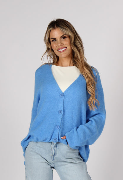 Soft Knit V Neck Cardigan