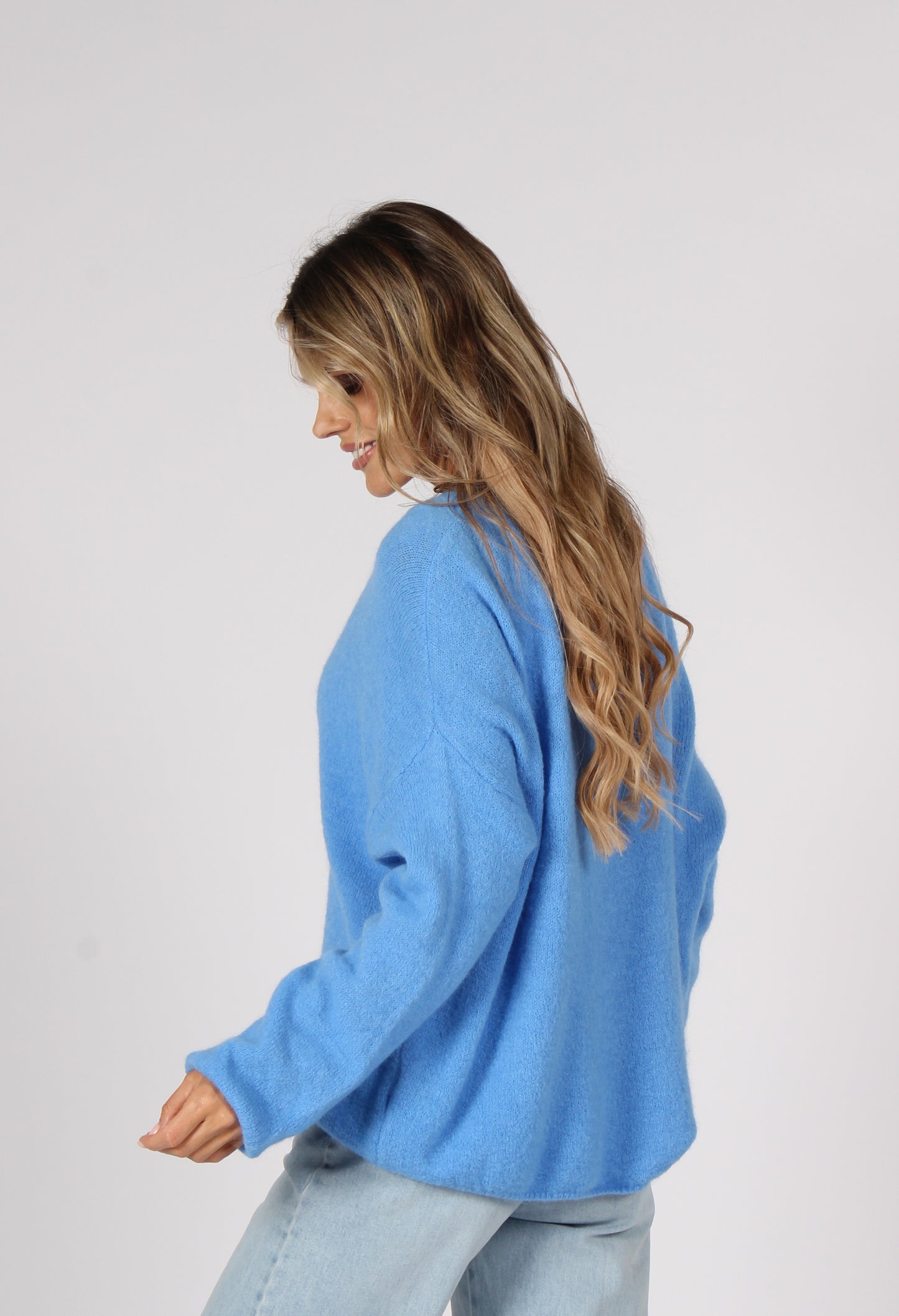 Soft Knit V Neck Cardigan