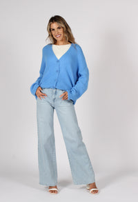 Soft Knit V Neck Cardigan