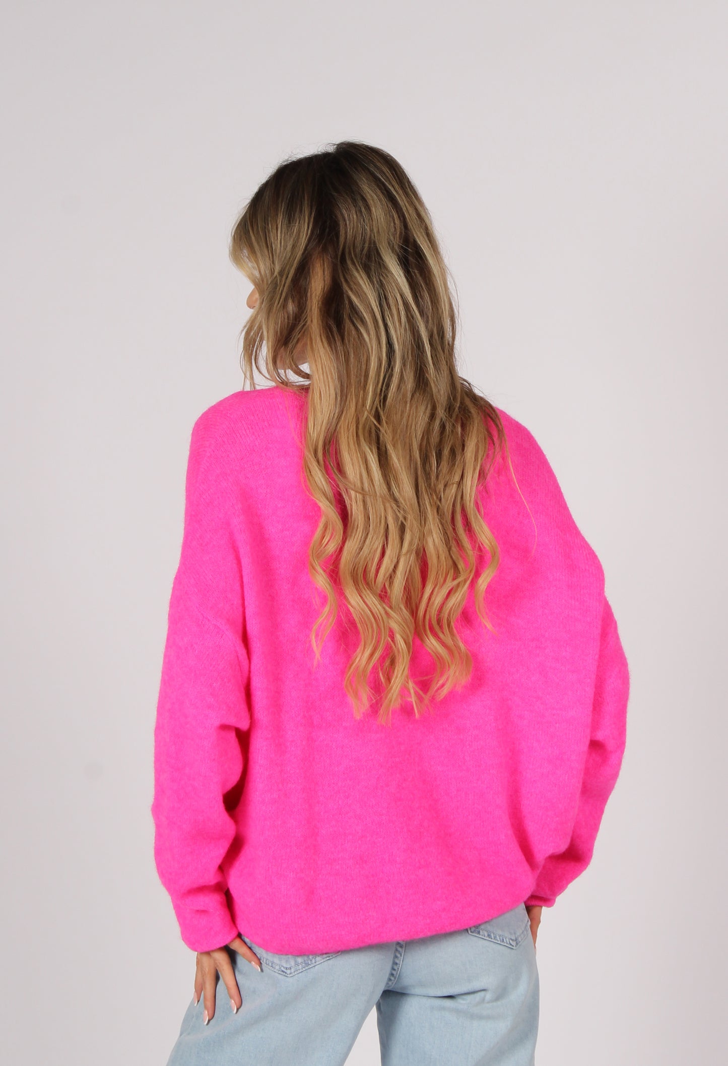 Soft Knit V Neck Cardigan